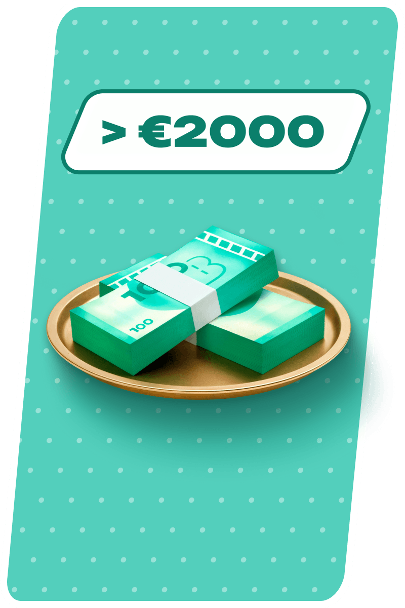 Deposit a Total of Over $3,000