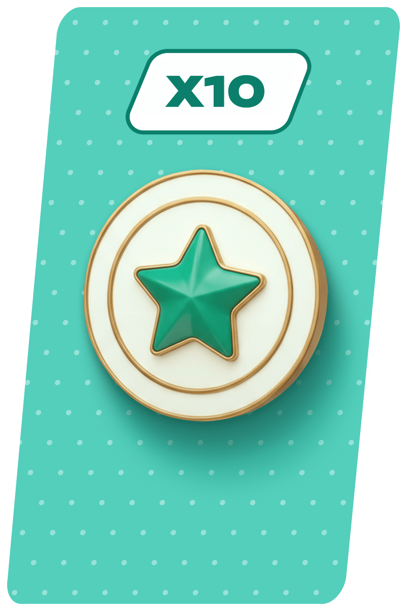 Win with a 10x Multiplier