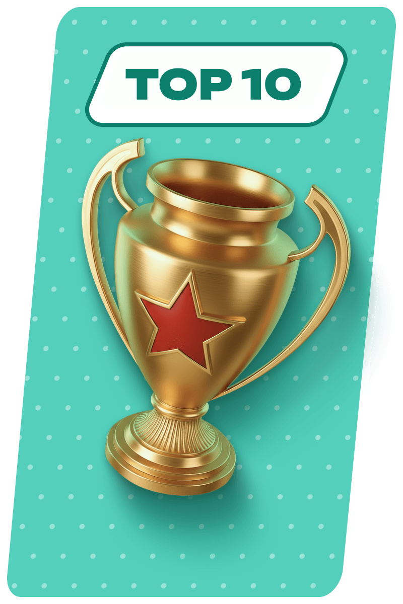 Finish in the Top 10 in a Tournament
